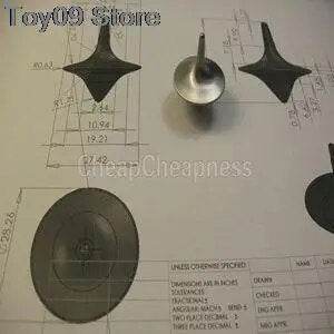 Inception-Inspired Silver Zinc Alloy Spinning Top Toy for Collectors - ToylandEU