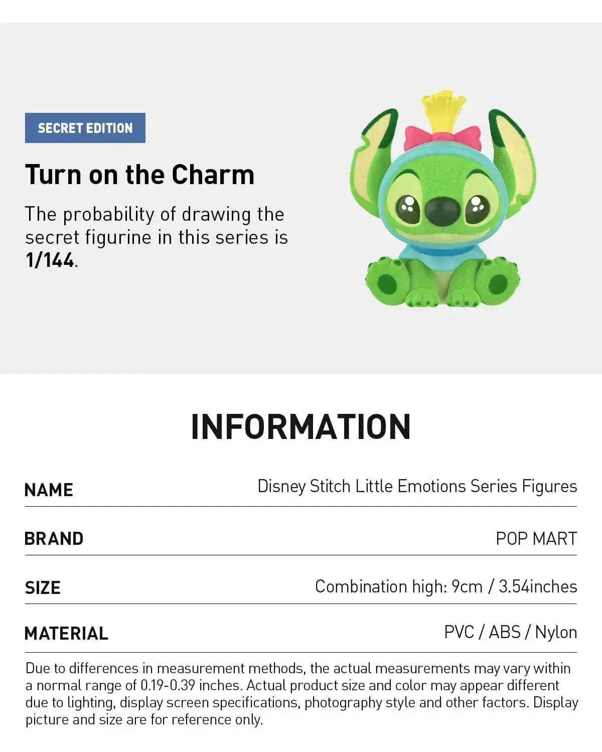 POPMART Disney Stitch Figures Sealed Little Emotions Series - ToylandEU