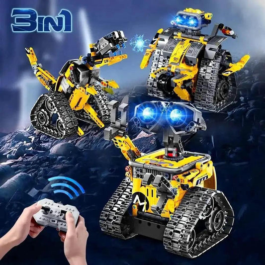  Incredible 520Pcs RC Robot Excavator Building Blocks Toyland EU -  ToylandEU™