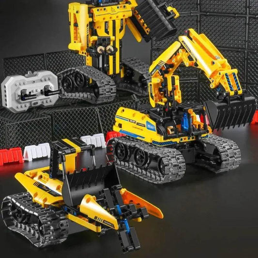  Incredible 520Pcs RC Robot Excavator Building Blocks Toyland EU -  ToylandEU™