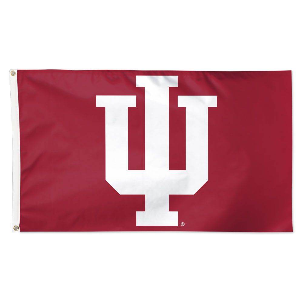 Indiana Hoosiers 3x5 Flag Quad Stitched Brass Grommets - ToylandEU
