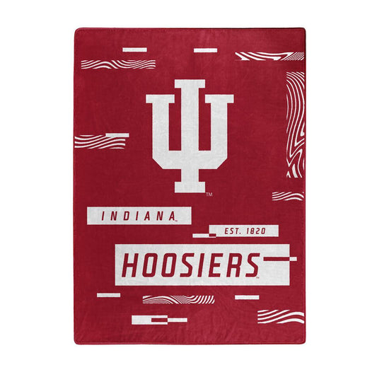 Indiana Hoosiers Blanket 60x80 Raschel Digitize Design - ToylandEU