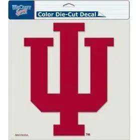  Indiana Hoosiers Decal 8x8 Die Cut Color -  ToylandEU™