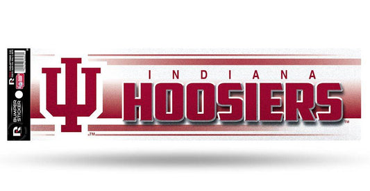 Indiana Hoosiers Glitter Bumper Sticker Vinyl Decal - ToylandEU