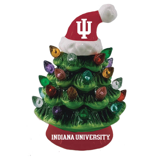 Indiana Hoosiers LED Christmas Tree 4 Inch Tabletop - ToylandEU