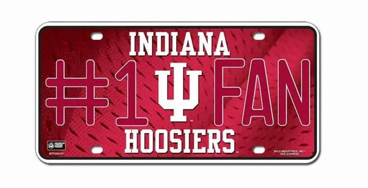  Indiana Hoosiers License Plate #1 Fan -  ToylandEU™