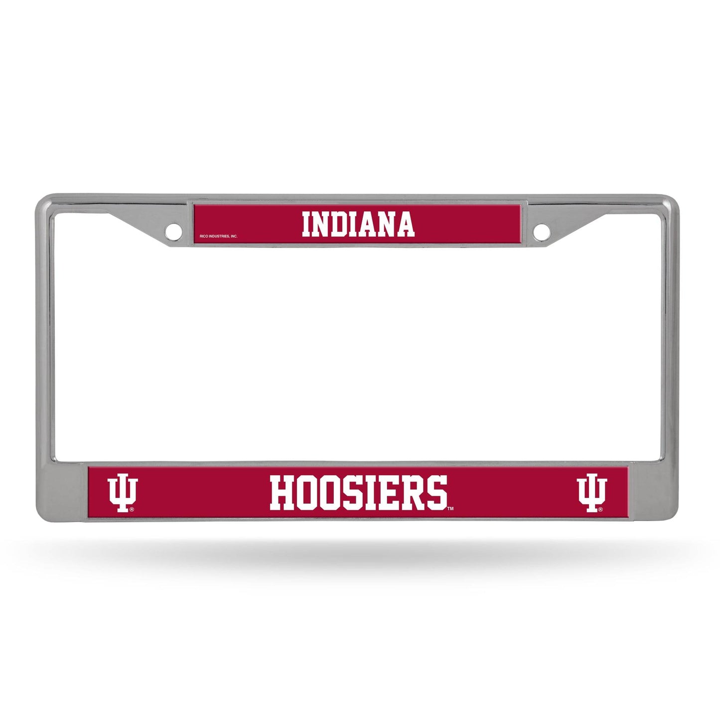 Indiana Hoosiers License Plate Frame Chrome Printed Insert - ToylandEU