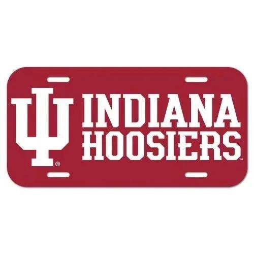  Indiana Hoosiers License Plate Plastic Officially Licensed -  ToylandEU™
