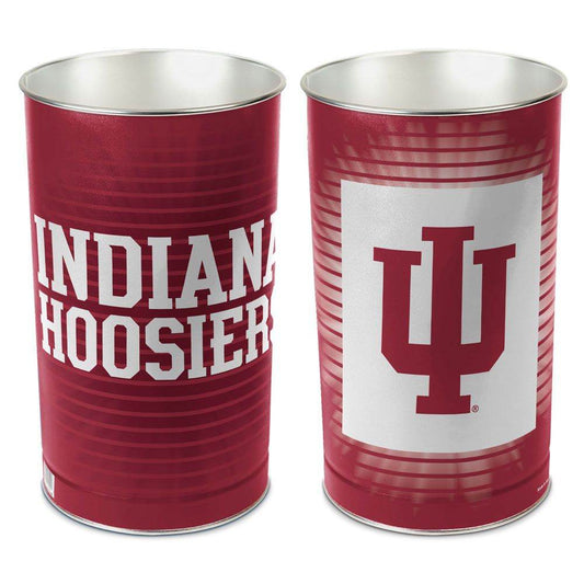 Indiana Hoosiers Metal Wastebasket 15 Inch With Graphics - ToylandEU