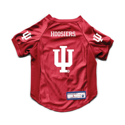 Indiana Hoosiers Pet Jersey Stretch Size Big Dog Dazzle - ToylandEU