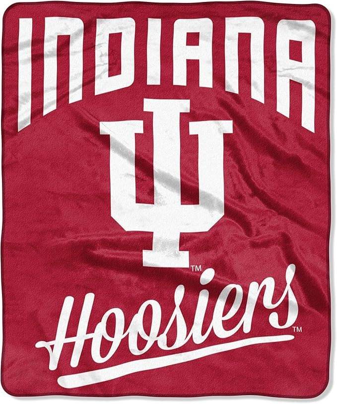 Indiana Hoosiers Raschel Blanket 50x60 Alumni Design - ToylandEU