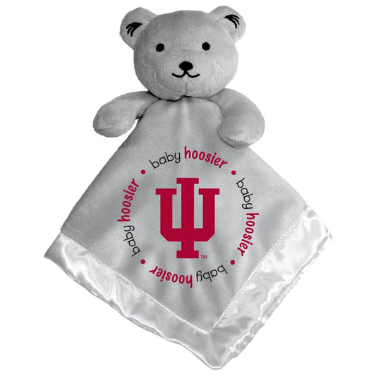 Indiana Hoosiers Security Bear Gray Plush Embroidered Logo - ToylandEU