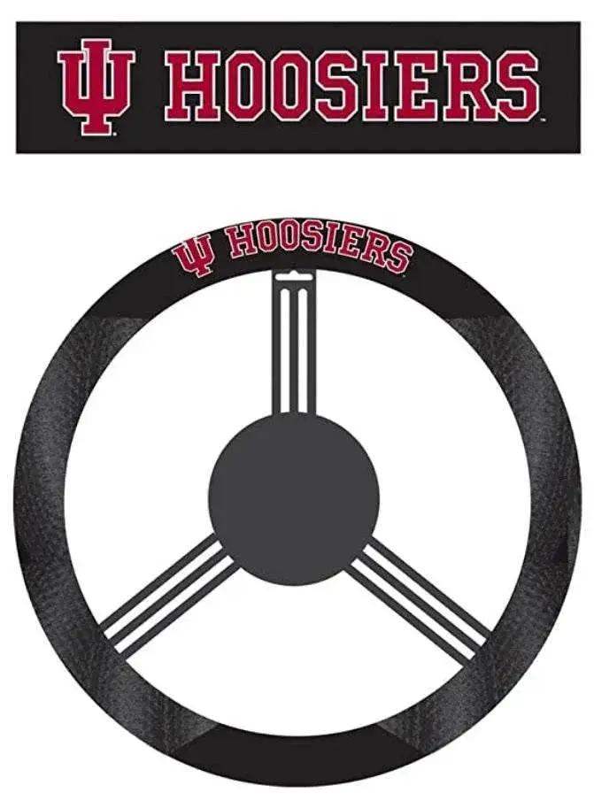  Indiana Hoosiers Steering Wheel Cover Mesh Style CO -  ToylandEU™