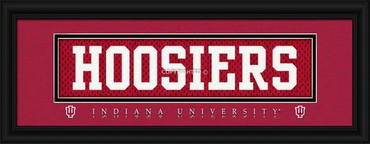  Indiana Hoosiers Stitched Uniform Slogan Print Framed -  ToylandEU™