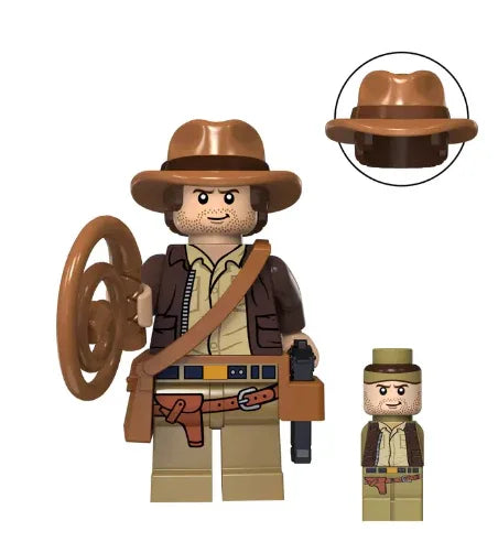 Indiana Jones Figure Collectible, Custom-Made Display Item, Ready For Display - ToylandEU
