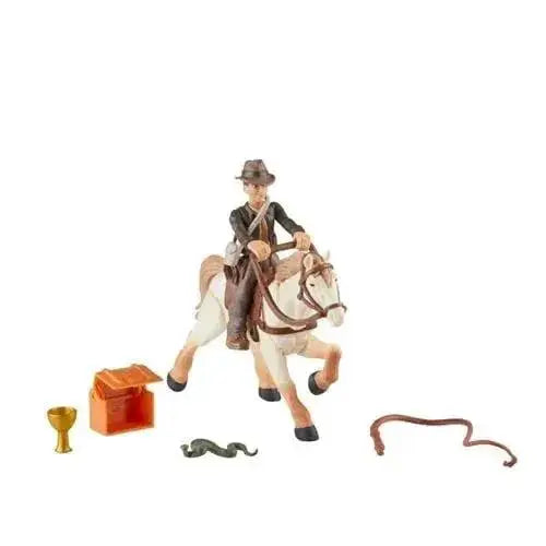 Indiana Jones Fully Posable Action Figures 2 Pack With Horse - ToylandEU