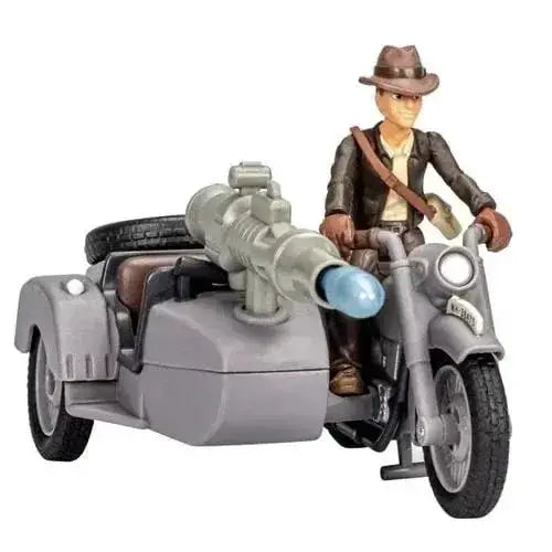 Indiana Jones Action Figure Set With Motorcycle And Sidecar - ToylandEU