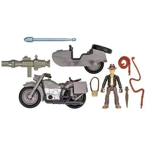 Indiana Jones Action Figure Set With Motorcycle And Sidecar - ToylandEU