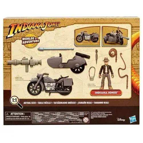 Indiana Jones Action Figure Set With Motorcycle And Sidecar - ToylandEU