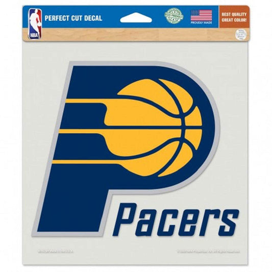Indiana Pacers Decal 8x8 Premium Cut Color Die Cut Vinyl - ToylandEU