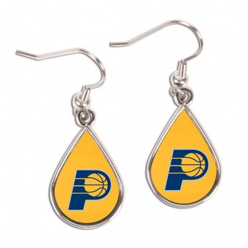 Indiana Pacers Earrings Tear Drop Style Licensed Made In USA - ToylandEU