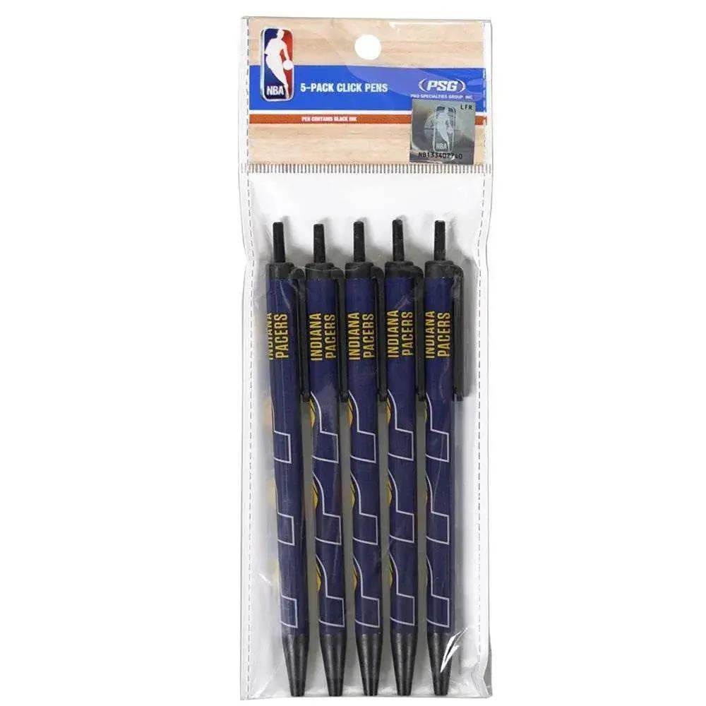  Indiana Pacers Pens Click Style 5 Pack With Team Logo -  ToylandEU™
