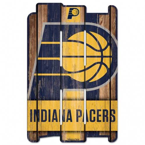 Indiana Pacers Wood Fence Sign 11x17 Special Order USA - ToylandEU