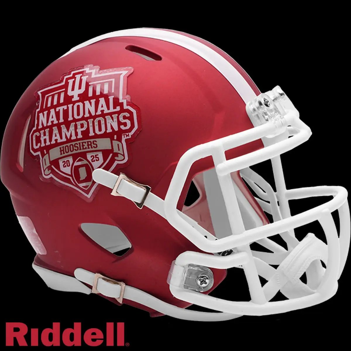 Indiana Hoosiers Helmet Riddell Replica Mini Speed Style 2025 National Champ