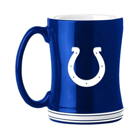  Indianapolis Colts 14oz Sculpted Relief Ceramic Coffee Mug -  ToylandEU™