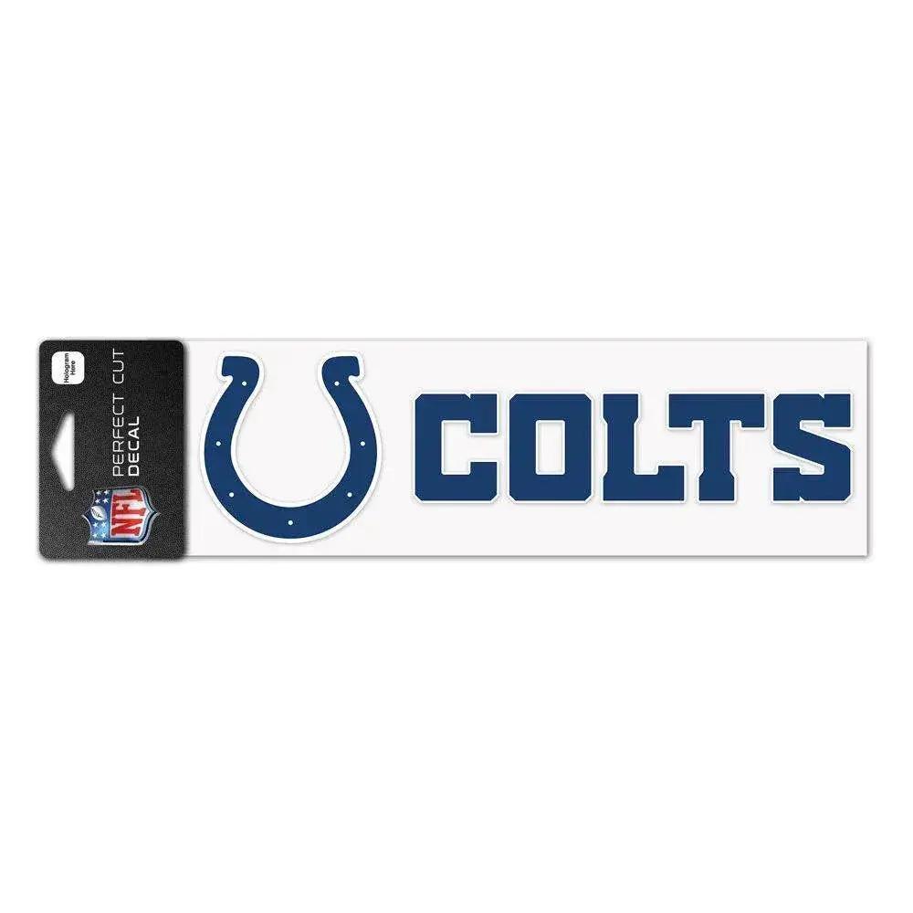  Indianapolis Colts 3x10 Decal Wordmark Perfect Cut Color -  ToylandEU™