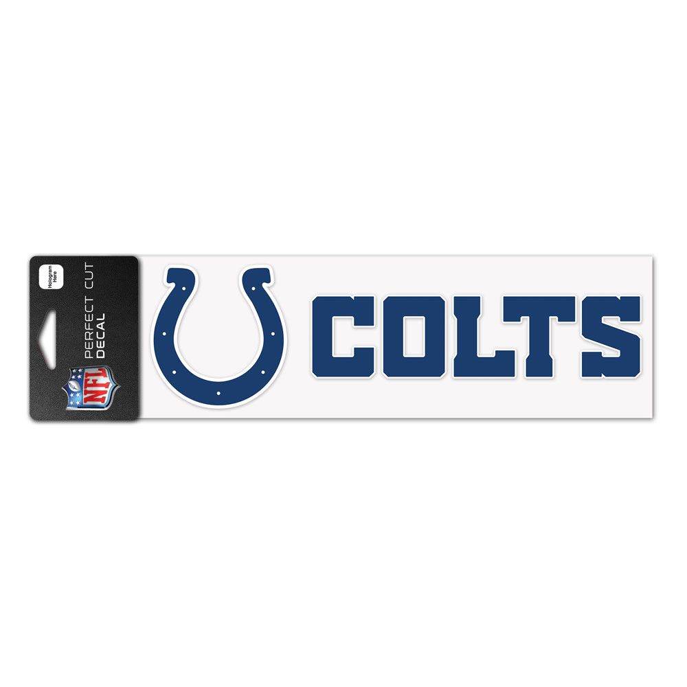 Indianapolis Colts 3x10 Decal Wordmark Perfect Cut Color - ToylandEU
