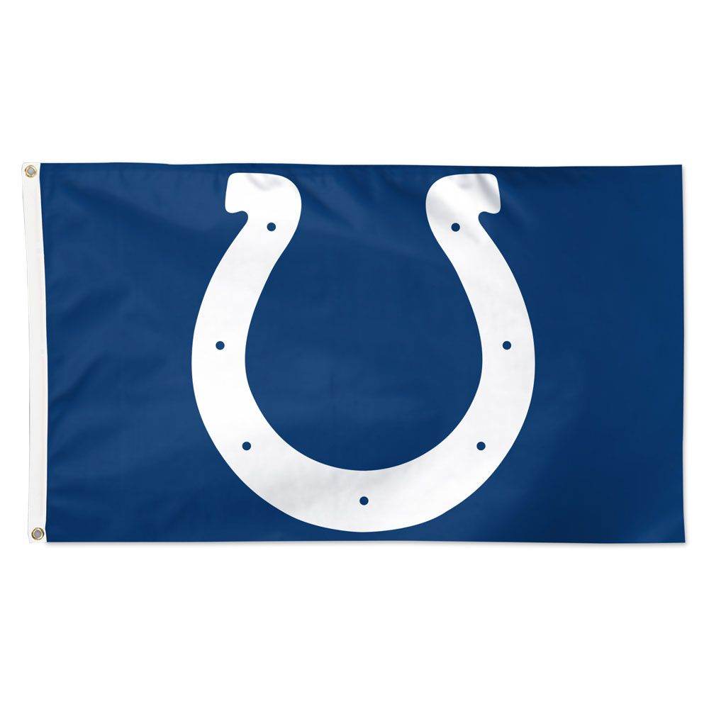 Indianapolis Colts 3x5 Flag With Brass Grommets Sewn Ends - ToylandEU