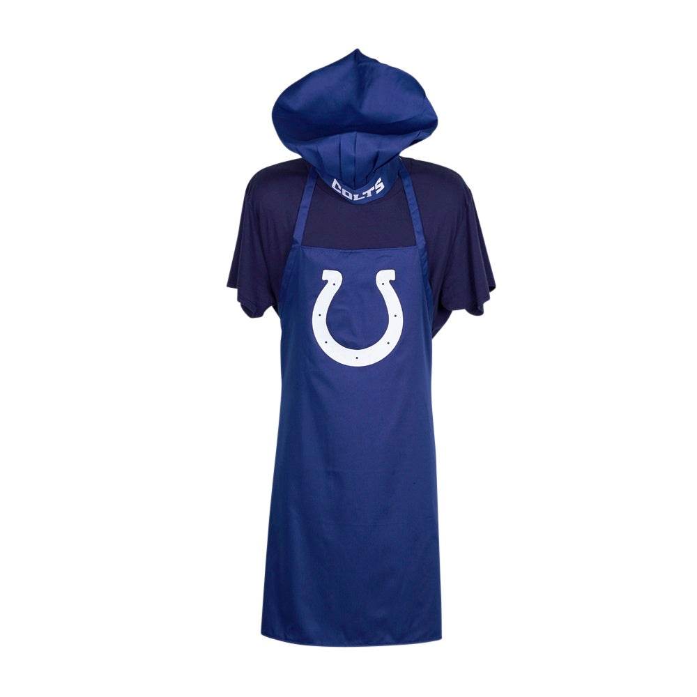Indianapolis Colts Apron and Chef Hat Set Blue Kitchen - ToylandEU