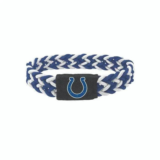  Indianapolis Colts Braided Bracelet Blue and White Charm -  ToylandEU™