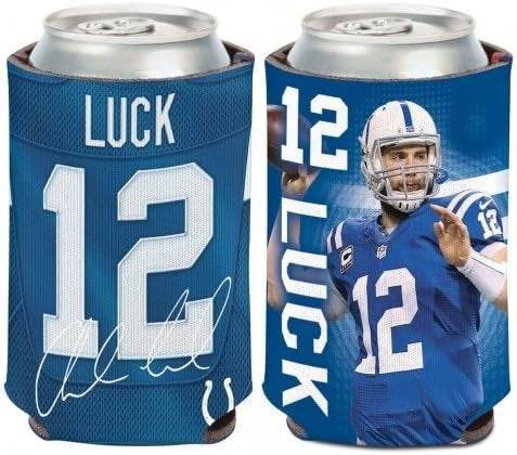 Indianapolis Colts Can Cooler Andrew Luck Design 12 Oz - ToylandEU