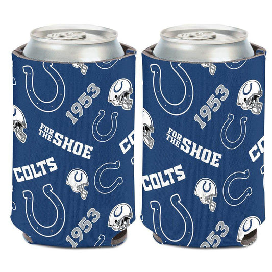 Indianapolis Colts Can Cooler Scatter Print Design NFL - ToylandEU