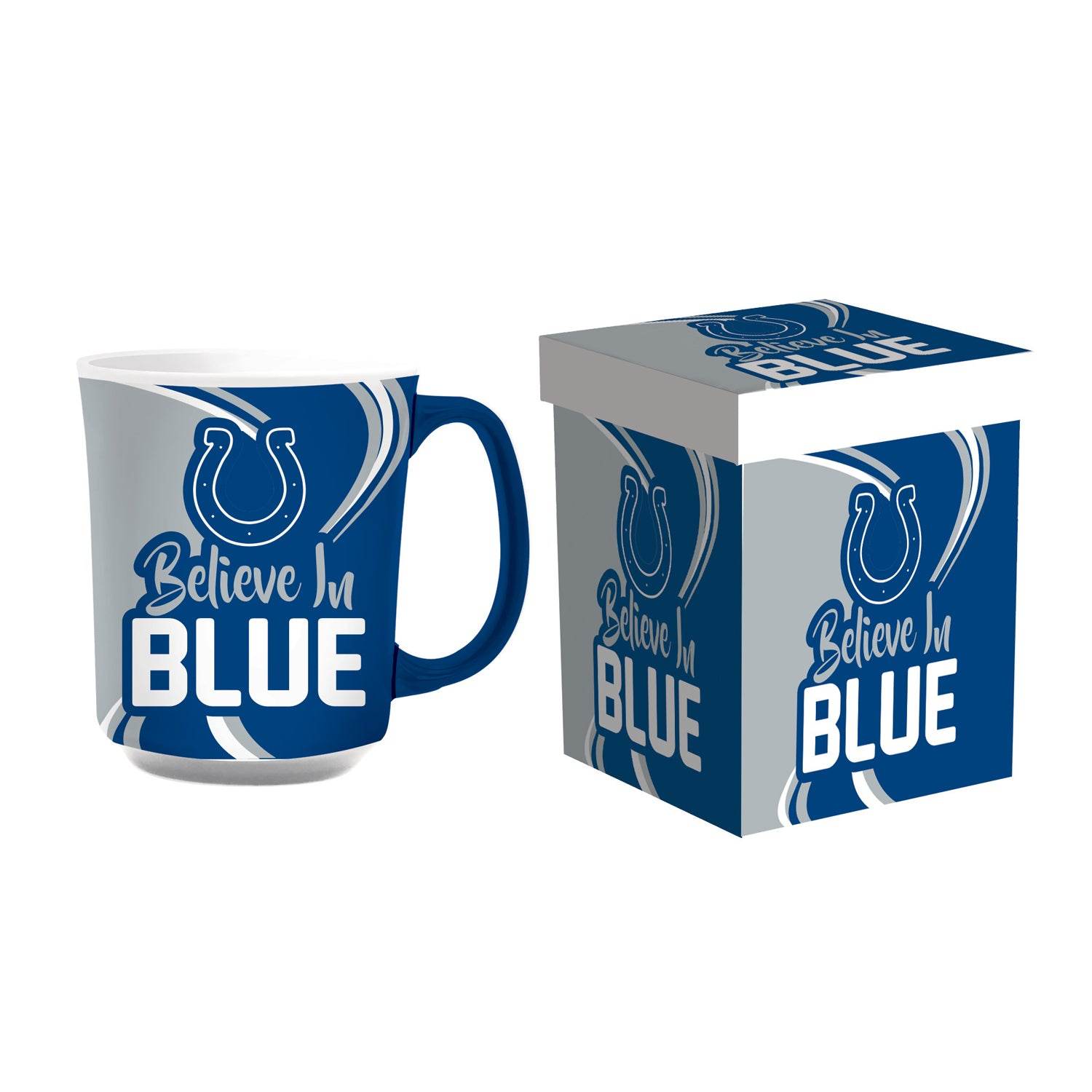 Indianapolis Colts Coffee Mug 14oz Ceramic Gift Box - ToylandEU