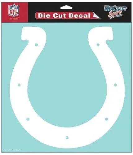  Indianapolis Colts Decal 8x8 Die Cut White -  ToylandEU™