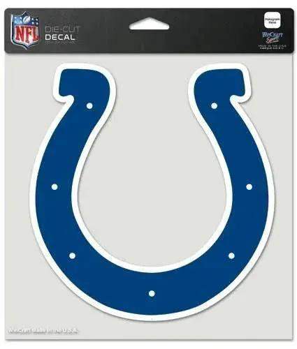  Indianapolis Colts Die Cut Vinyl Decal 8x8 Color Outdoor -  ToylandEU™