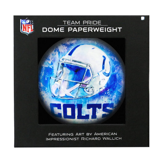 Indianapolis Colts Domed Paperweight Officially Licensed - ToylandEU