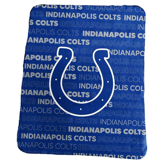 Indianapolis Colts Fleece Blanket 50x60 Classic Throw - ToylandEU