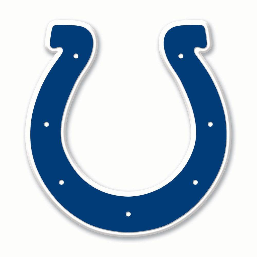 Indianapolis Colts Flexible Vinyl Decal With Adhesive Back - ToylandEU