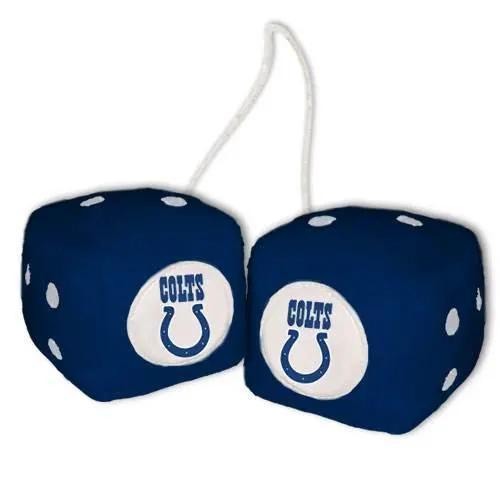  Indianapolis Colts Fuzzy Dice CO -  ToylandEU™