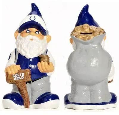  Indianapolis Colts Garden Gnome - Coin Bank CO -  ToylandEU™