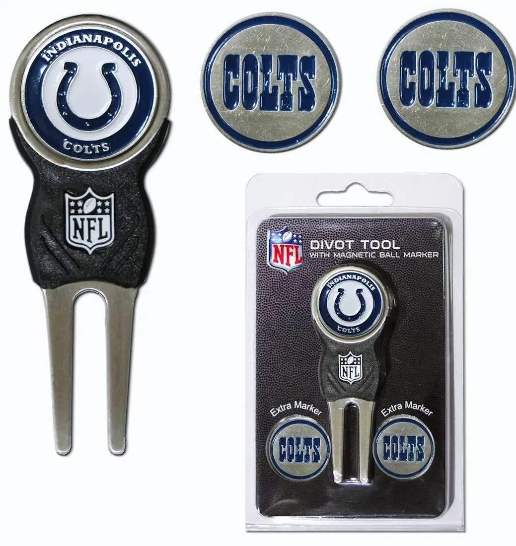 Indianapolis Colts Golf Divot Tool with 3 Markers - ToylandEU
