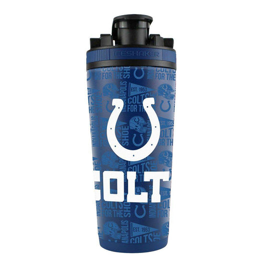 Indianapolis Colts Ice Shaker 26Oz Stainless Steel Bottle - ToylandEU