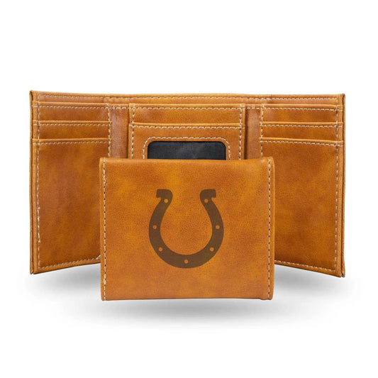  Indianapolis Colts Leather Trifold Wallet Laser Engraved -  ToylandEU™