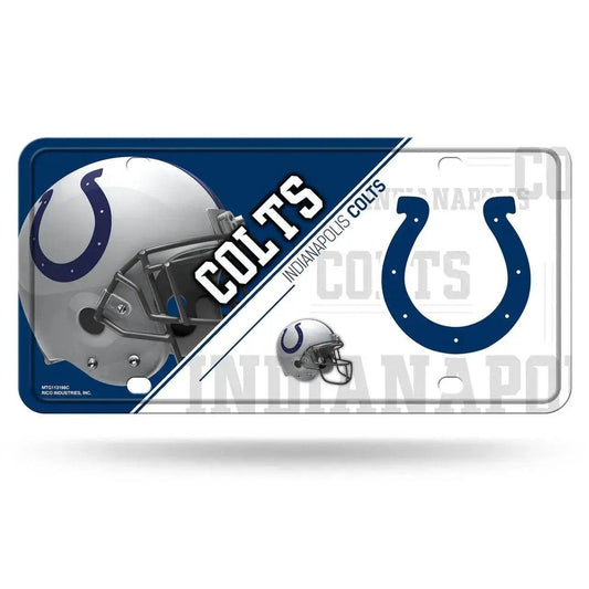  Indianapolis Colts License Plate Aluminum Licensed Premium -  ToylandEU™