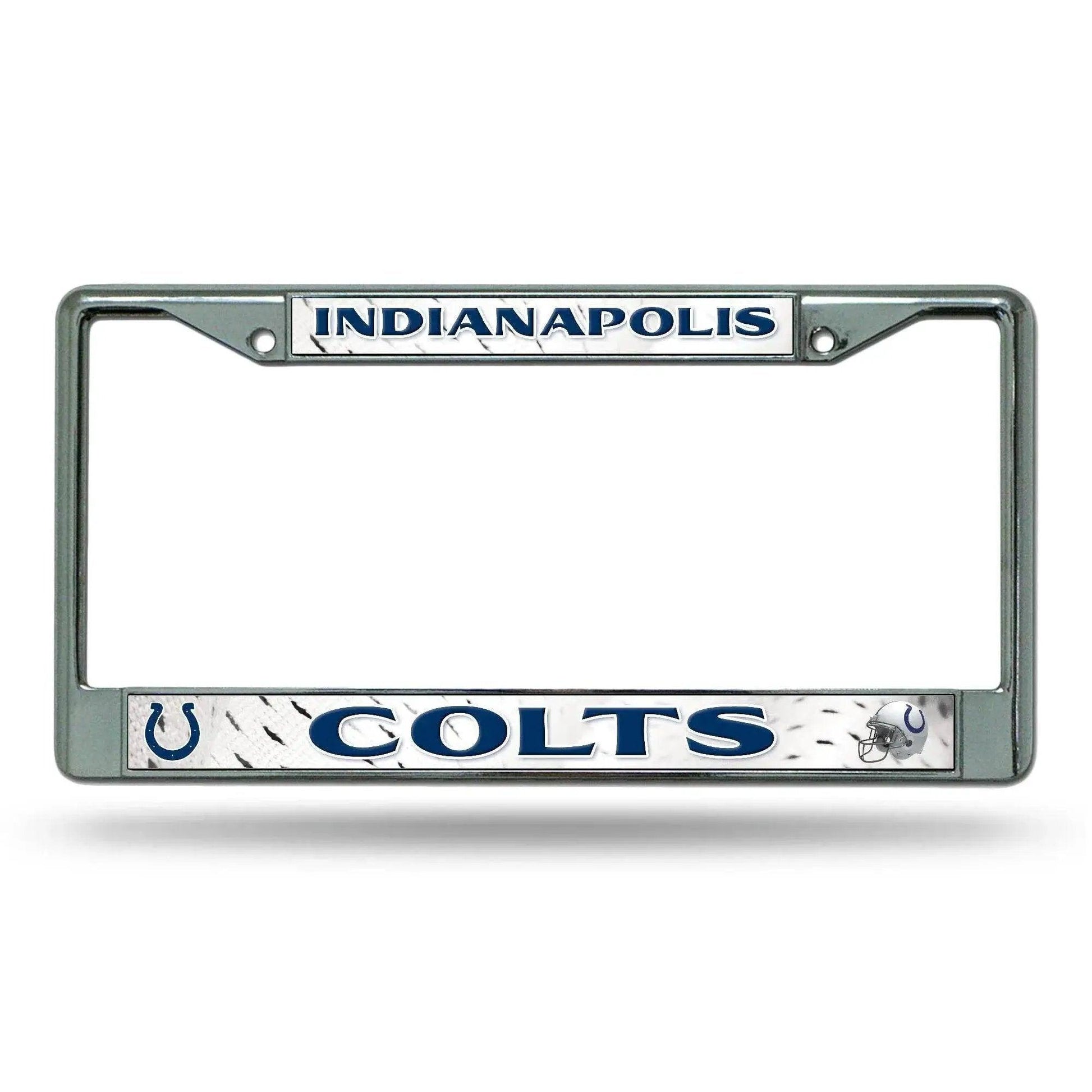  Indianapolis Colts License Plate Frame Chrome Insert -  ToylandEU™