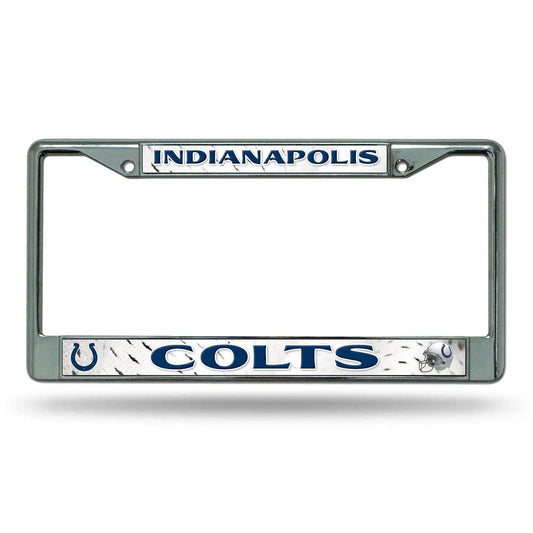  Indianapolis Colts License Plate Frame Chrome Insert -  ToylandEU™